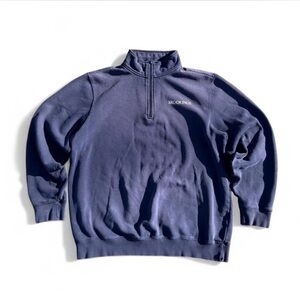 Vintage 90’s Brookings Blue Men's quarter zip